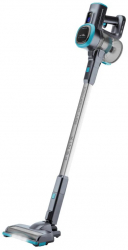 Aspirator vertical 2 in 1 ETA Fenix 1233 90000 baterie Li-Ion 25.2 V / 2200 mAh recipient 0.6 l gri cu albastru 