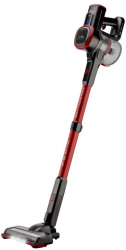 Aspirator vertical 2 in 1 ETA Fenix 2233 90000 baterie Li-Ion 25.2 V / 2200 mAh recipient 0.6 l gri cu rosu 