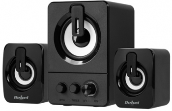 Boxe Pc 2.1 Cs-50 Rebel 