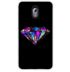 Husa Nokia 3.1 2018 Silicon Gel Tpu Model Diamond Black 