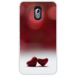 Husa Nokia 3.1 2018 Silicon Gel Tpu Model Little Hearts 