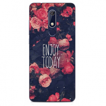 Husa Nokia 5.1 2018 Silicon Gel Tpu Model Enjoy Today 