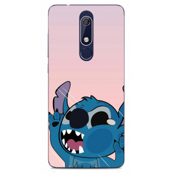 Husa Nokia 5.1 2018 Silicon Gel Tpu Model Stitch 
