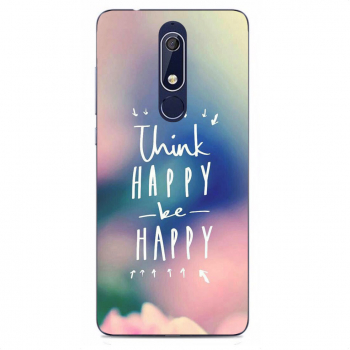 Husa Nokia 5.1 2018 Silicon Gel Tpu Model Think Positive 
