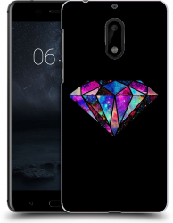 Husa Nokia 6 Silicon Gel Tpu Model Diamond Black 