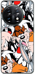 Husa OnePlus 11 Silicon Gel Tpu Model Looney Tunes 