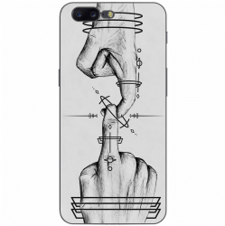 Husa OnePlus 5 Silicon Gel Tpu Model Universe Touch 