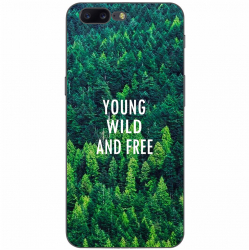 Husa OnePlus 5 Silicon Gel Tpu Model Wild and Free 