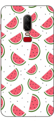 Husa OnePlus 6 Silicon Gel Tpu Model Watermelons Pattern 