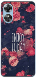 Husa Oppo A17 Silicon Gel Tpu Model Enjoy Today 