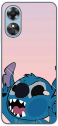 Husa Oppo A17 Silicon Gel Tpu Model Stitch 