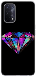 Husa Oppo A54 5G si A74 5G Silicon Gel Tpu Model Diamond Black 