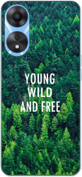 Husa Oppo A78 5G CPH2483 Silicon Gel Tpu Model Wild and Free 
