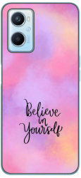 Husa Oppo A96 4G Silicon Gel Tpu Model Belive in Yourself 