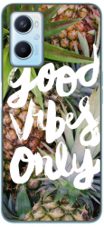Husa Oppo A96 4G Silicon Gel Tpu Model Good Vibes Only 