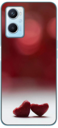 Husa Oppo A96 4G Silicon Gel Tpu Model Little Hearts