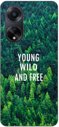 Husa Oppo A98 5G Silicon Gel Tpu Model Wild and Free 