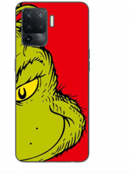 Husa Oppo Reno5 Lite Silicon Gel Tpu Model Craciun Grinch Face 