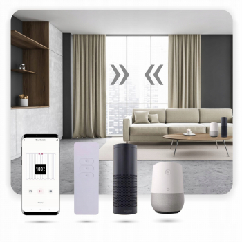 Sina electrica smart pentru perdele si draperii 3.2m inchidere/deschidere de la mijloc sau din margine wifi aplicatie telecomanda