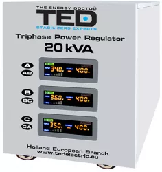Stabilizator Tensiune Trifazat Servo 20kva 