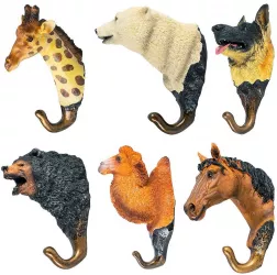 Cuier Animale rasina plastic si metal 