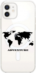 Husa BestCase comp Cu Apple iPhone 12 Mini Adventure SLIM 1.5MM MagSafe comp Anti Shock MAS 734 