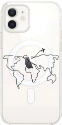 Husa BestCase comp Cu Apple iPhone 12 Mini Bavel SLIM 1.5MM MagSafe comp Anti Shock MAS 733 