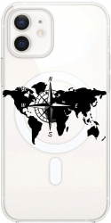 Husa BestCase comp Cu Apple iPhone 12 Mini Baveler SLIM 1.5MM MagSafe comp Anti Shock MAS 735 