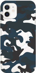 Husa BestCase comp Cu Apple iPhone 12 Mini Camouflage SLIM 1.5MM MagSafe comp Anti Shock MAS 789 