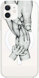 Husa BestCase comp Cu Apple iPhone 12 Mini Family SLIM 1.5MM MagSafe comp Anti Shock MAS 959 