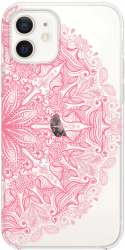 Husa BestCase comp Cu Apple iPhone 12 Mini Lace Pink SLIM 1.5MM MagSafe comp Anti Shock MAS 21 