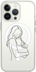 Husa BestCase comp Cu Apple iPhone 12 Pro Max Mother Love SLIM 1.5MM MagSafe comp Anti Shock MAS 747 