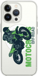 Husa BestCase comp Cu Apple iPhone 12 Pro Max Motocross SLIM 1.5MM MagSafe comp Anti Shock MAS 819 