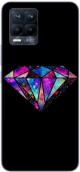 Husa Realme 8 Pro Silicon Gel Tpu Model Diamond Black 