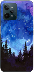 Husa Realme C31 Silicon Gel Tpu Model Night Forest 