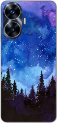 Husa Realme C55 Silicon Gel Tpu Model Night Forest 