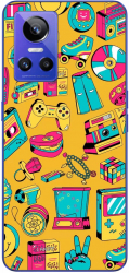 Husa Realme GT NEO 3 5G Silicon Gel Tpu Model Pop Art Vintage 
