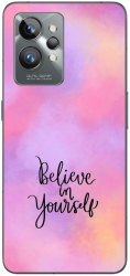 Husa Realme GT2 Pro 5G Silicon Gel Tpu Model Belive in Yourself 