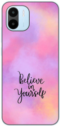 Husa Xiaomi Redmi A1 Silicon Gel Tpu Model Belive in Yourself 