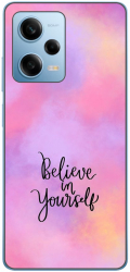 Husa Xiaomi Redmi Note 12 Pro 5G Silicon Gel Tpu Model Belive in Yourself