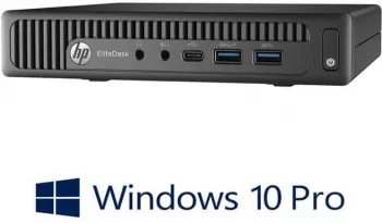 Mini PC HP EliteDesk 800 G2 Quad Core i5-6400T 8GB 256GB SSD Win 10 Pro 