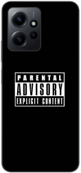 Xiaomi Redmi Note 12 4G Silicon Gel Tpu Model Parental Advisory 