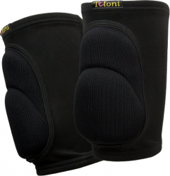 Set 2 genunchiere pentru gimnastica si dans Dvision ® model Tuloni KPD T0133 cu strat dublu de protectie masura M negre 