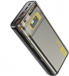 Baterie Externa 2xUSB Type-C Micro-USB Fast Charge 65W 3A 20000mAh M78 Black 