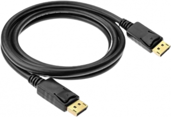 Cablu de conectare DisplayPort tata la DisplayPort tata rezolutia Full HD si 3D 3m Negru 