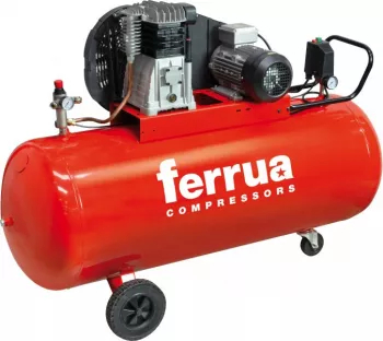 Compresor de aer FB38B-270 CT4 FERRUA debit aer aspirat 480 l/min capacitate butelie 270 L presiune 10bar 400V 