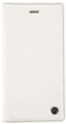 Husa de protectie din piele pentru iPhone 6+ 6s+ L499 Alb 