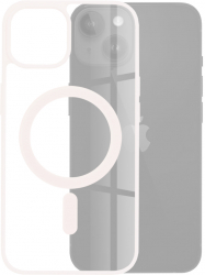 Husa pentru iPhone 15 MagSafe Pro L736 Nude Pink 