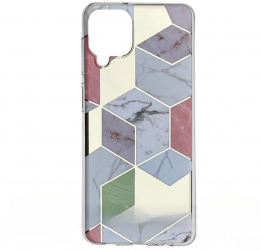 Husa pentru iPhone 15 Pro Marble Series L396 Purple Hex