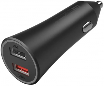 Incarcator pentru Masina 2x USB Fast Charging 37W Mi I222 Negru Blister Packing 